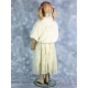 Аренда детского платья “Эшли” с меховым болеро