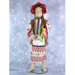 Детский национальный костюм “Украиночка (гуцулочка)”.