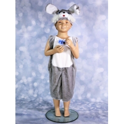 Детский карнавальный костюм «Зайчик серенький»