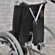 Инвалидное кресло-коляска, убраны подлокотники